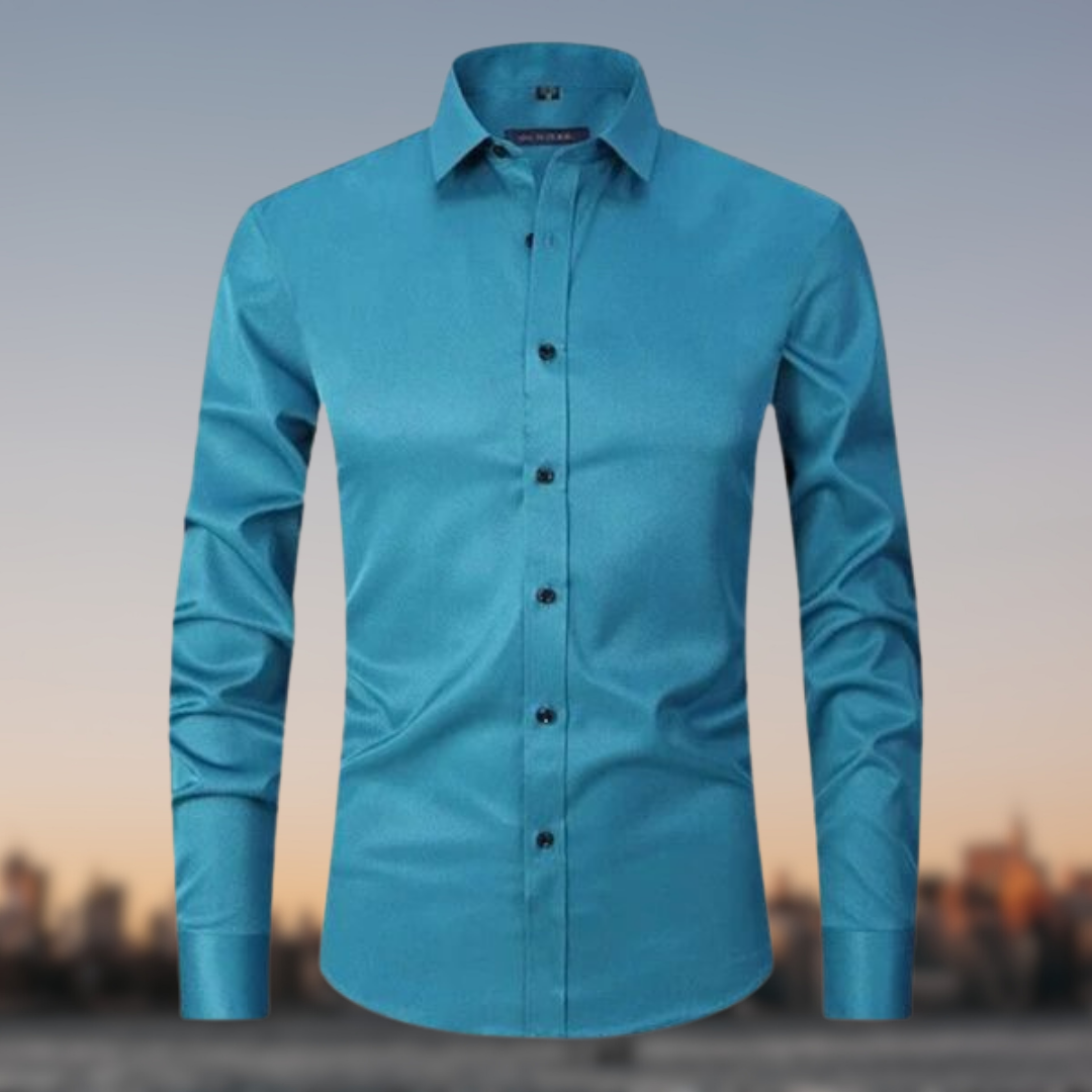 Nikolai | Camisa elástica sin arrugas