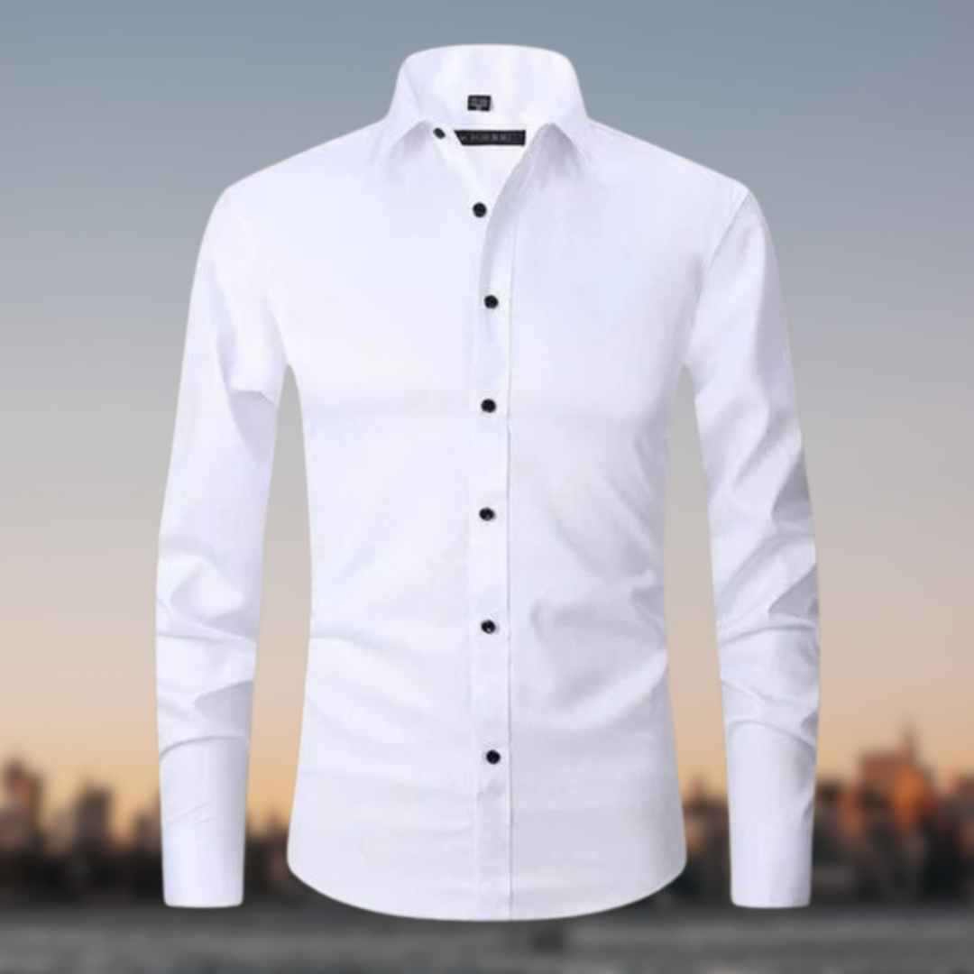 Nikolai | Camisa elástica sin arrugas