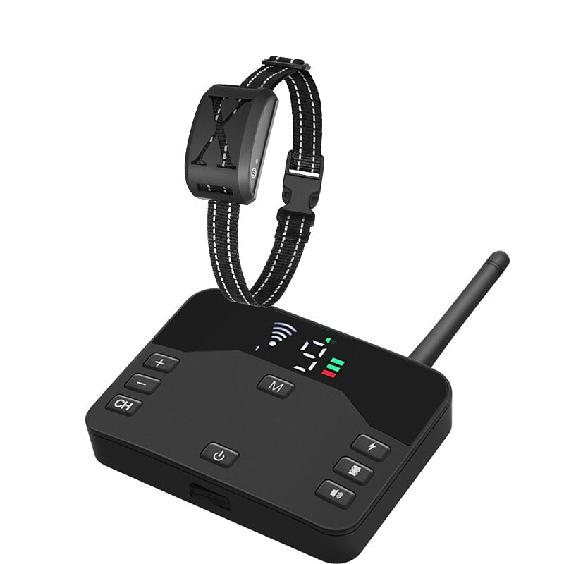 FidoFence Pro Draadloos Hondenhek Systeem Met Halsband, 9–240m