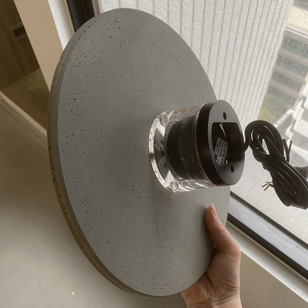 Moderner Terrazzo runder Wandleuchter LED 1-Flammig