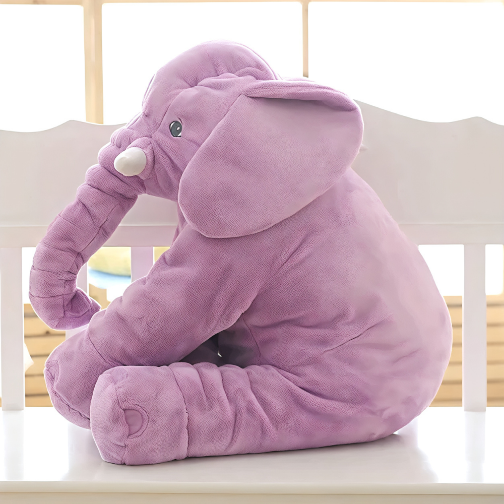 Plush Elephant Infant Pillow Snuggle Comfort Nursery Gift