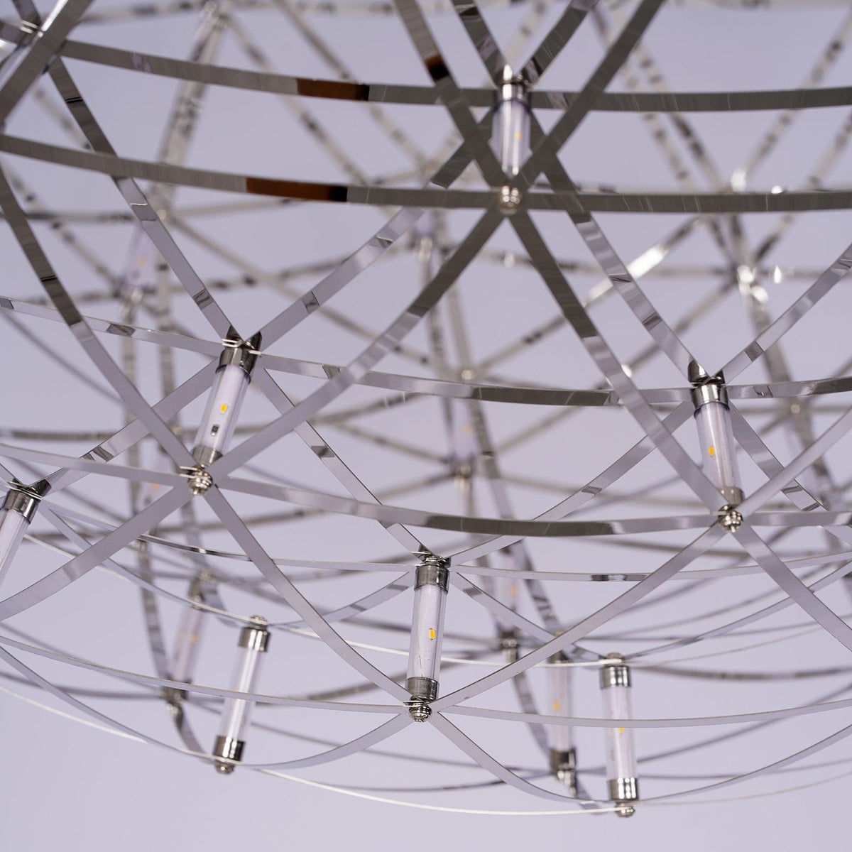 Modern Sphere Stainless Steel LED Pendant Light 1-Light