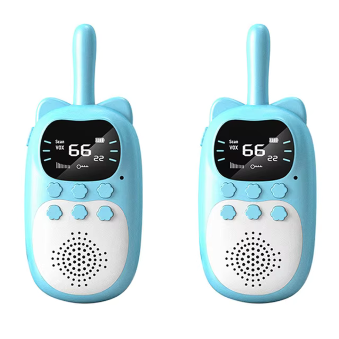 Digitales Walkie-Talkie-Set für Kinder | 3 km Reichweite mit LCD-Display