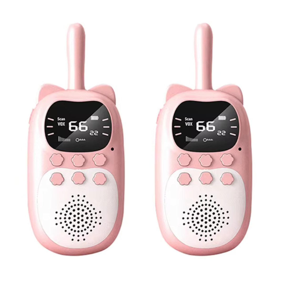 Digitales Walkie-Talkie-Set für Kinder | 3 km Reichweite mit LCD-Display