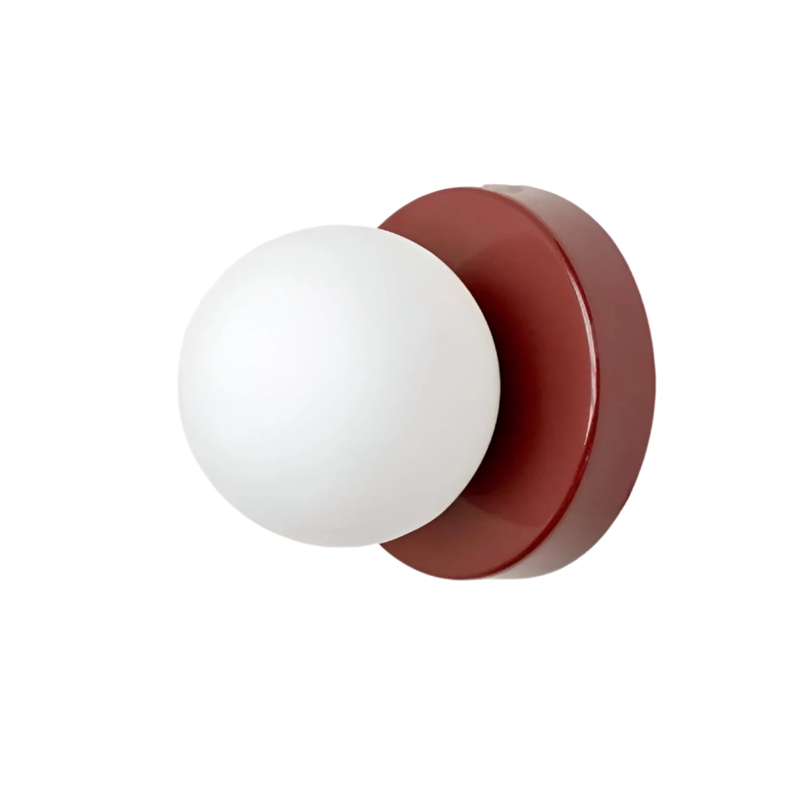 Nordische Glas-Kugel LED-Wandleuchte 1-flammig