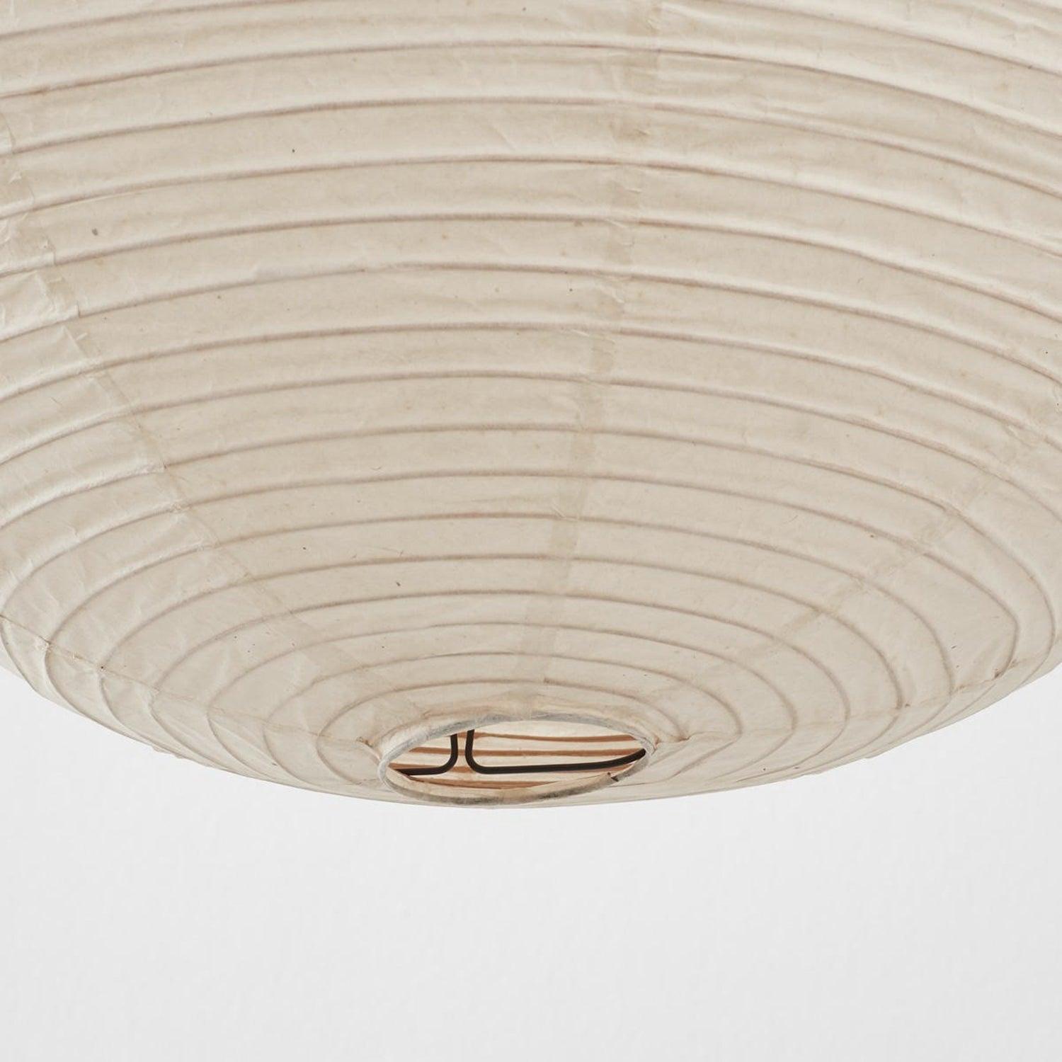 Lámpara colgante japonesa de globo de papel washi 1 luz