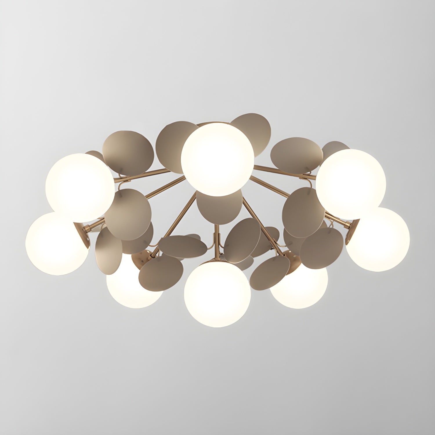 Moderner Macaron-Globus-LED-Deckenleuchte 1-Flammig