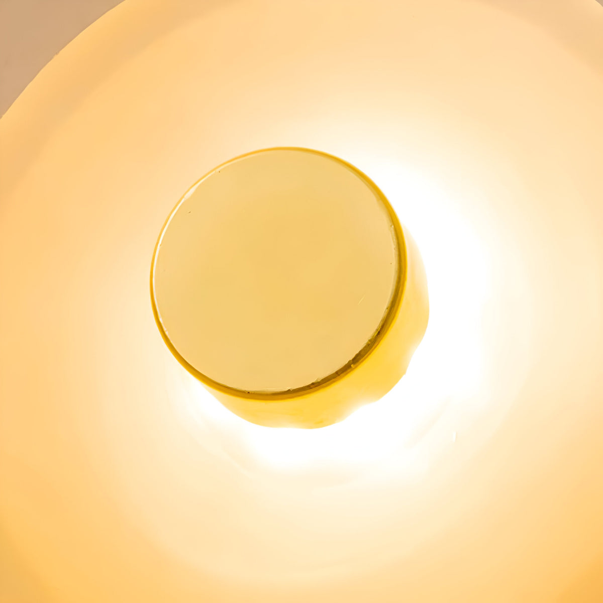 Nordische gebogene Glas Japandi LED-Wandleuchte 1-flammig
