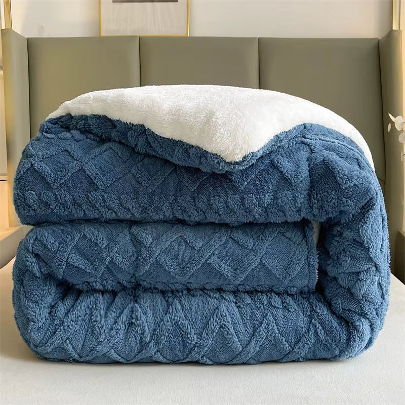 Coperta Ponderata NylaWeave in Cashmere di Agnello Ultra Calda per l’Inverno