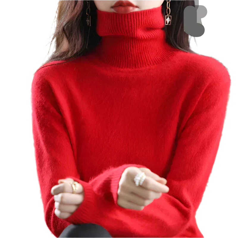 AuroraWeave 100% Kasjmier Coltrui Voor Vrouwen Herfst Gebreid