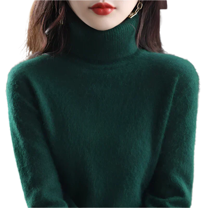 AuroraWeave 100% Kasjmier Coltrui Voor Vrouwen Herfst Gebreid