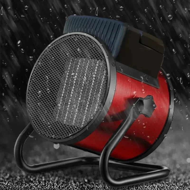 3000W Portable Electric Space Heater with Thermostat Fan & Tip-Over Safety Heat