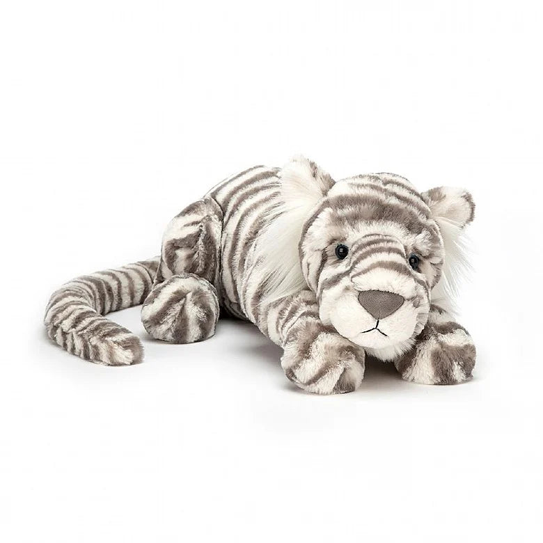 Sacha tigre de nieve grande 46 cm