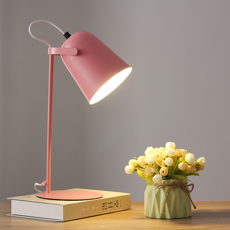 Nordische Metall Kegel Tischlampe LED 1-flammig