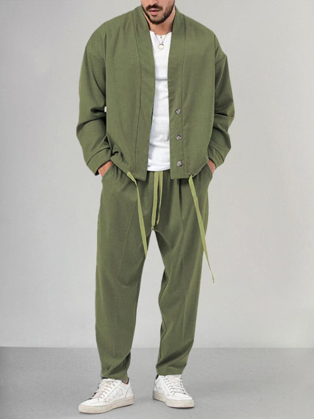 Conjunto lounge de 2 piezas para hombre