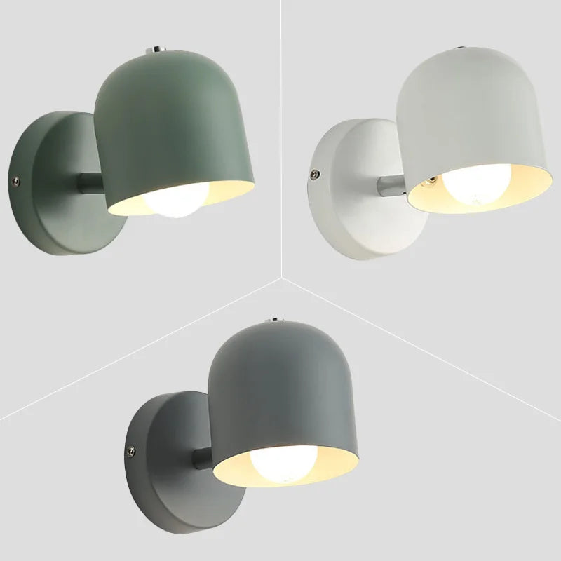 Moderne Macaron Koepel Wandlamp LED 1-Licht