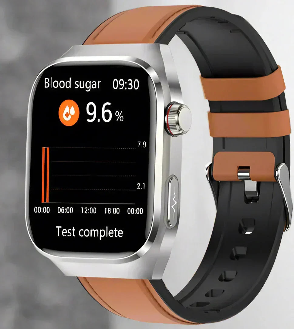 Orologio NexaPulse Monitoraggio Glicemia, ECG, Acido Urico, Bluetooth