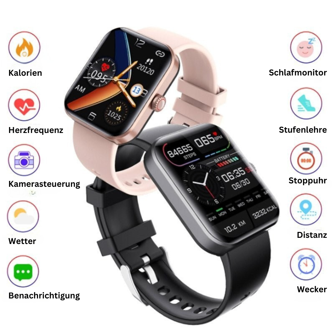 GlucoWatch | Reloj inteligente para monitoreo de glucosa con seguimiento en tiempo real