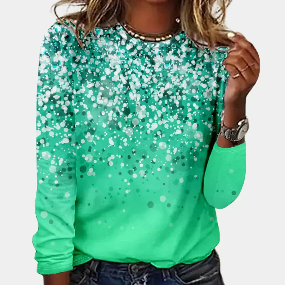 Elegant Snowflake Sweater for Women
