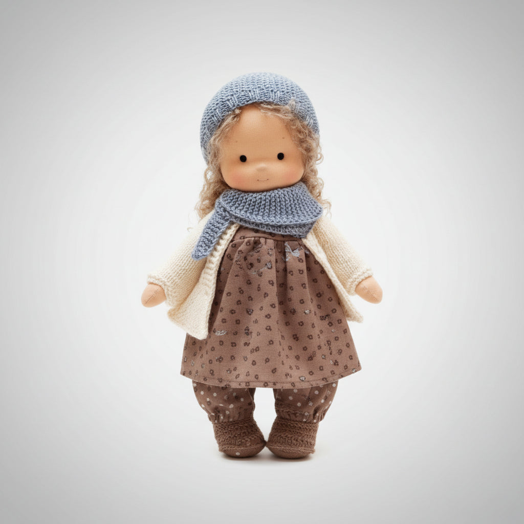 Handmade Waldorf Doll Made Creative Play Learning