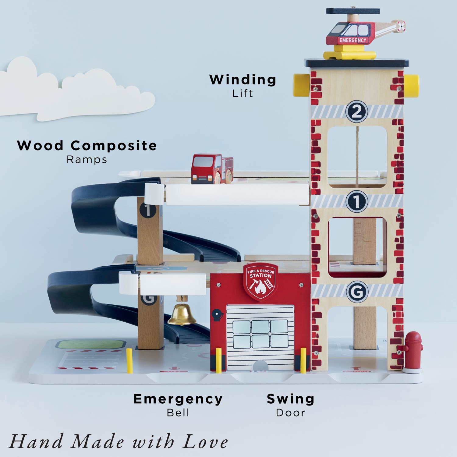 Fire & Rescue Wooden Garage