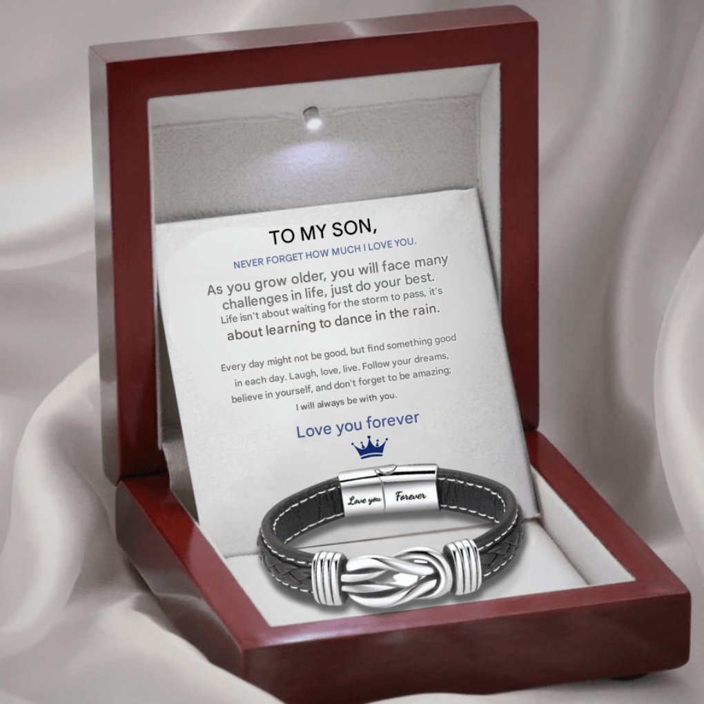 Pulsera infinito para hombre