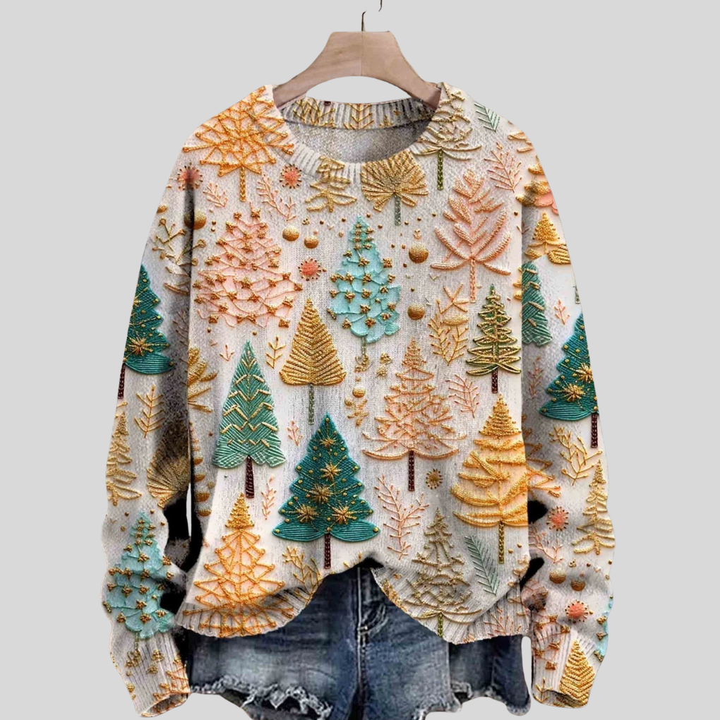 Festlicher Feiertagspullover