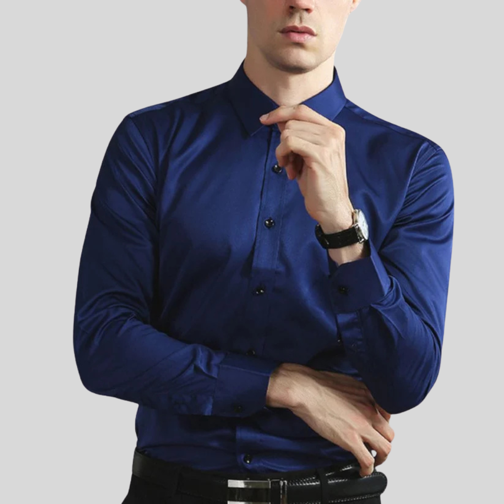 Camicia da Uomo Senza Stiro