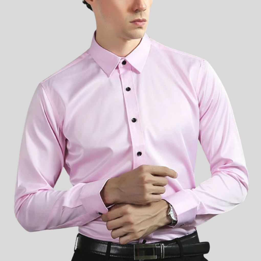 Camicia da Uomo Senza Stiro