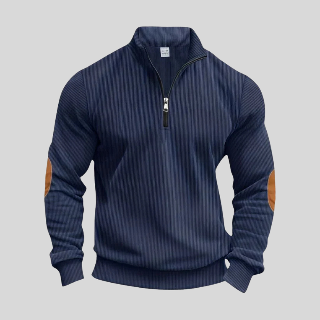 Suéter para Hombre con Puños Acanalados