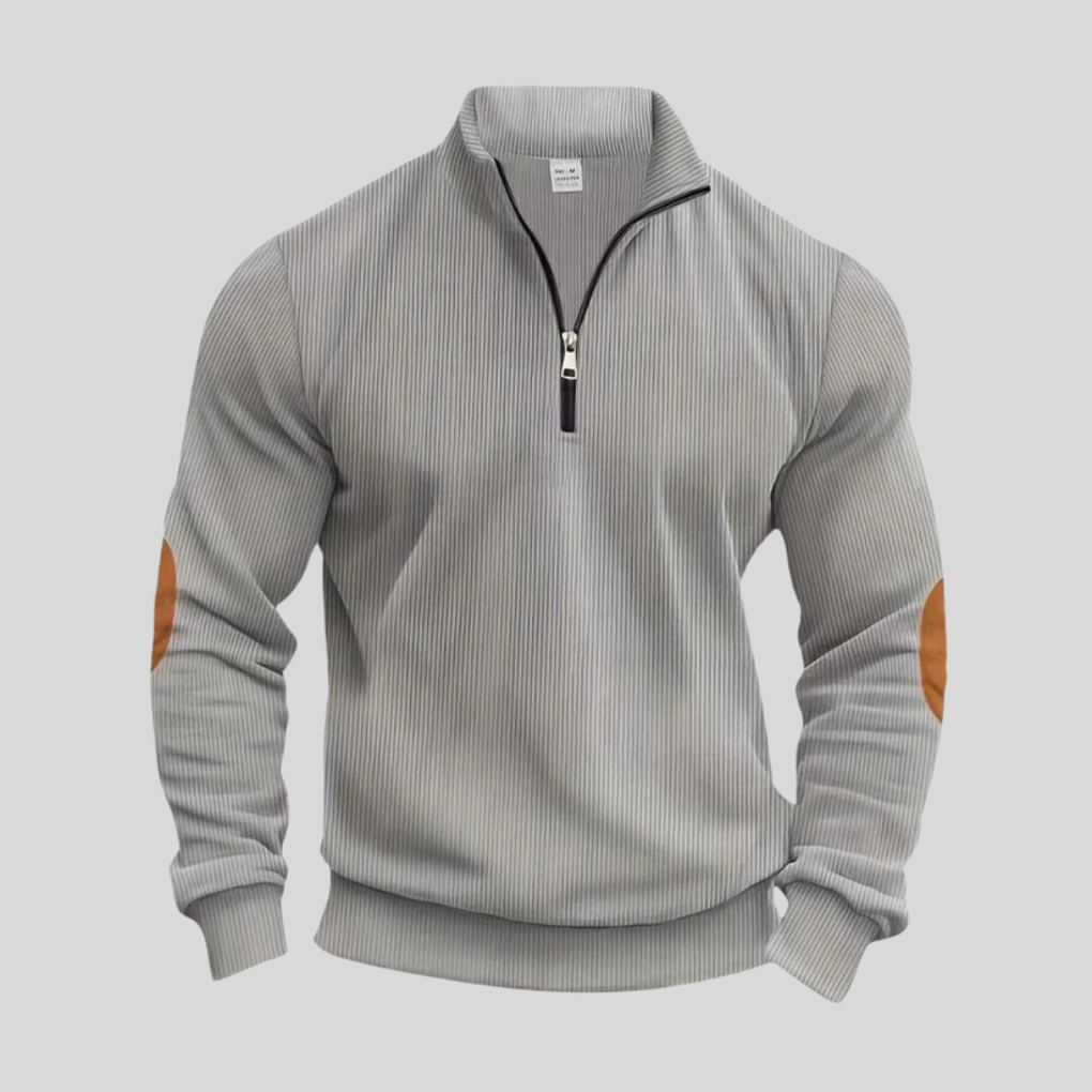 Suéter para Hombre con Puños Acanalados