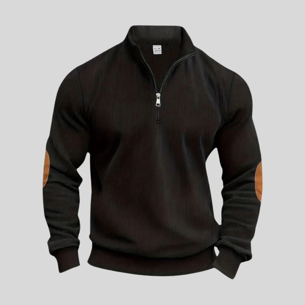 Suéter para Hombre con Puños Acanalados