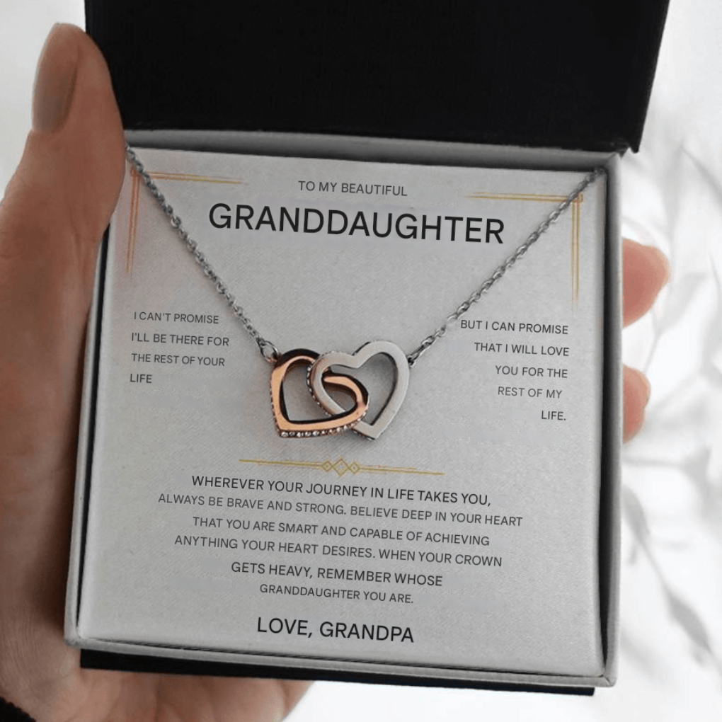 Collar de corazón para mujer