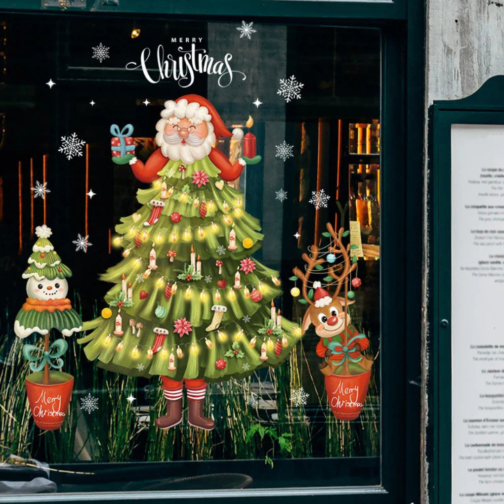 Vinduesklistermærker – Juleudgave