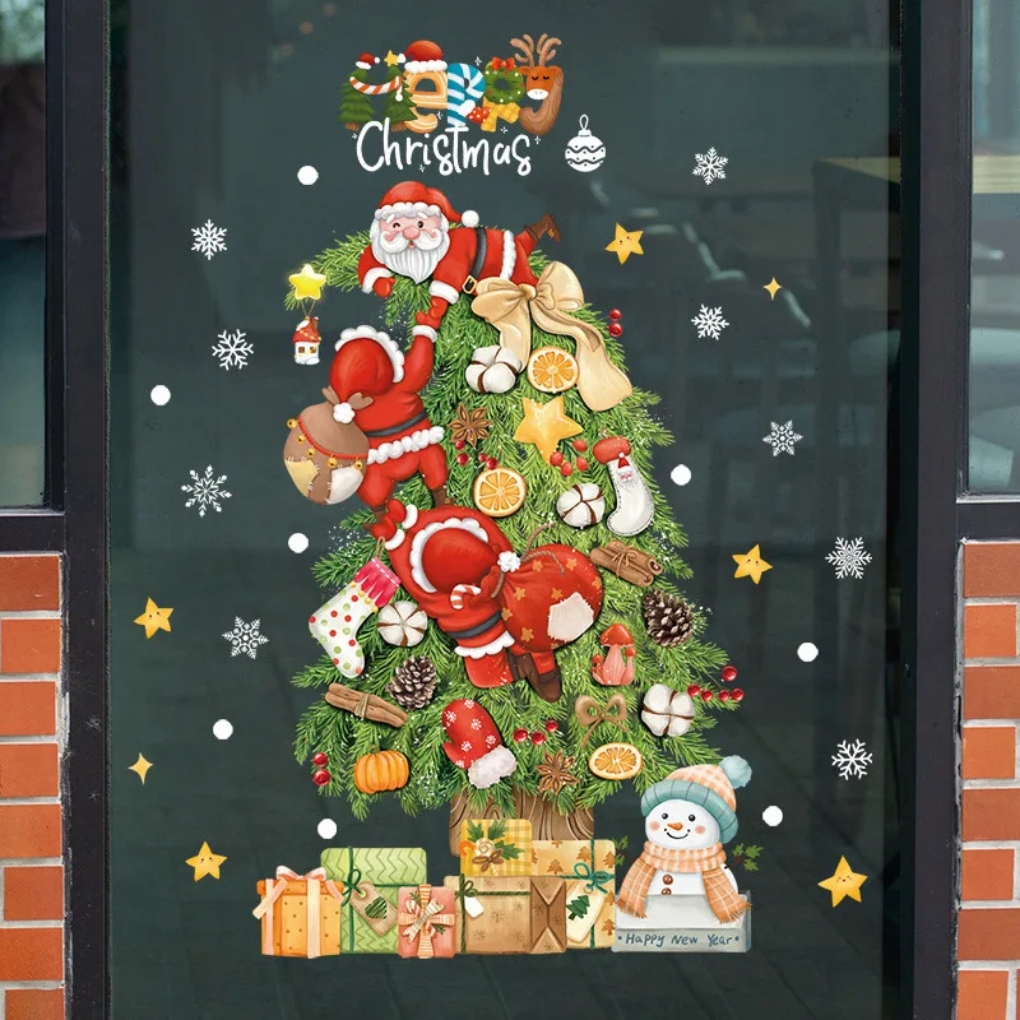 Vinduesklistermærker – Juleudgave