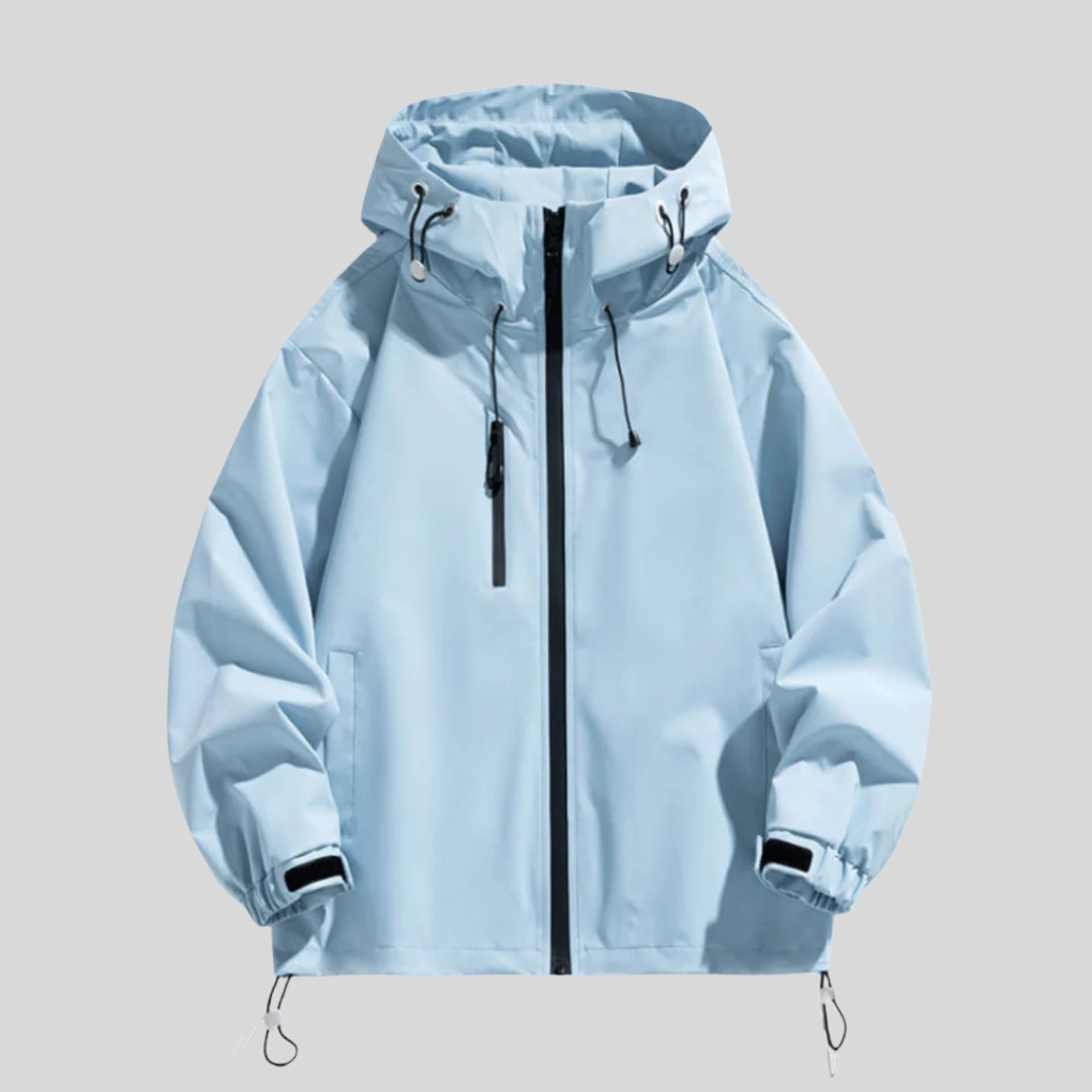 Chaqueta de esquí con capucha para hombre