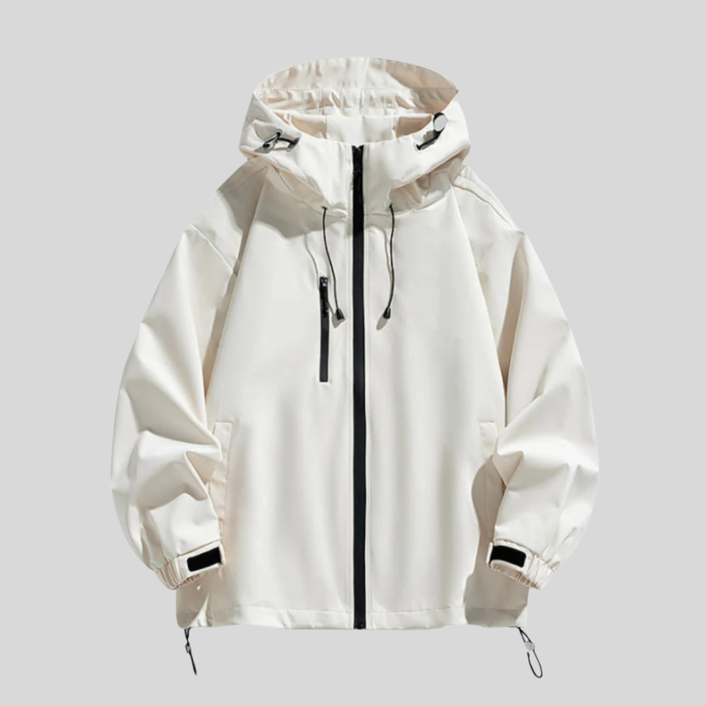 Chaqueta de esquí con capucha para hombre