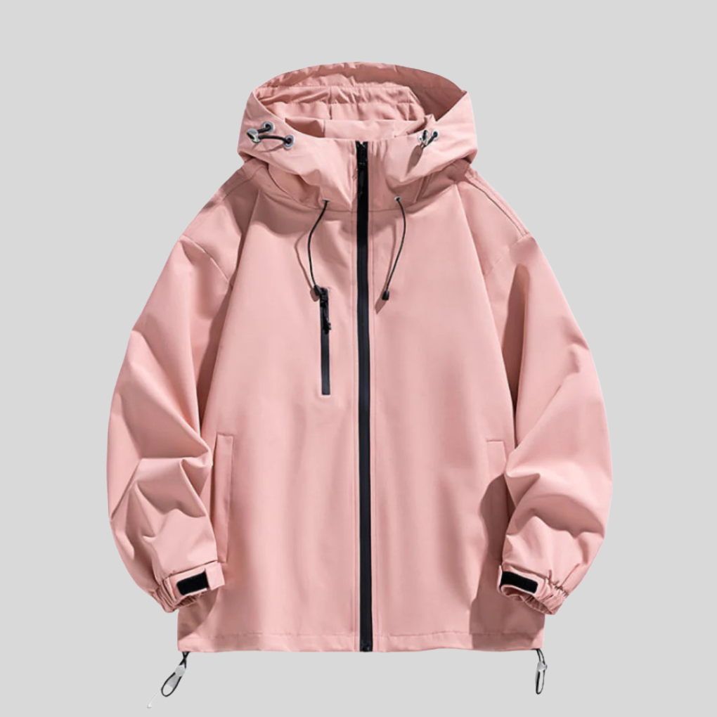 Chaqueta de esquí con capucha para hombre