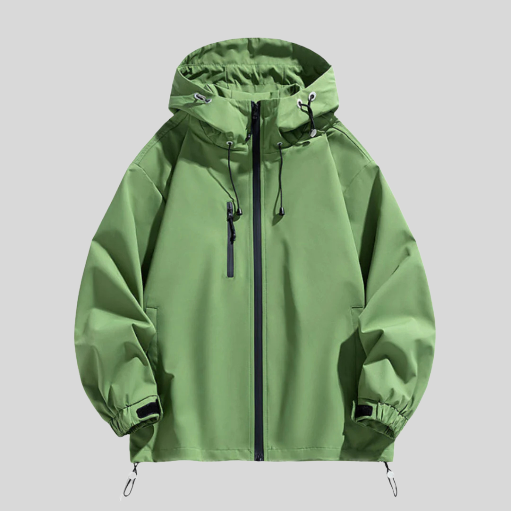 Chaqueta de esquí con capucha para hombre
