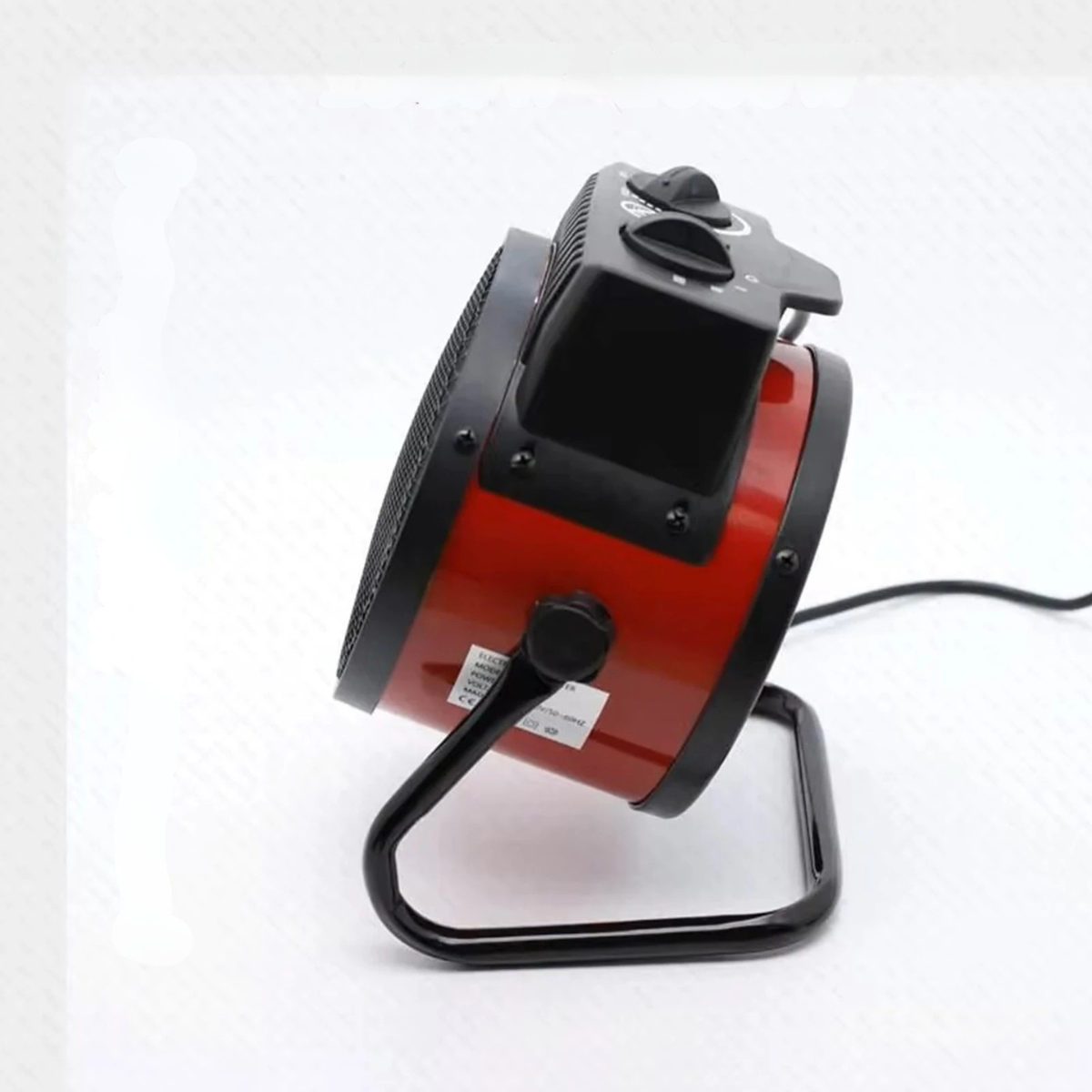 3000W Tragbarer Elektrischer Raumheizer mit Thermostatlüfter und Kipp-Schutzwärme