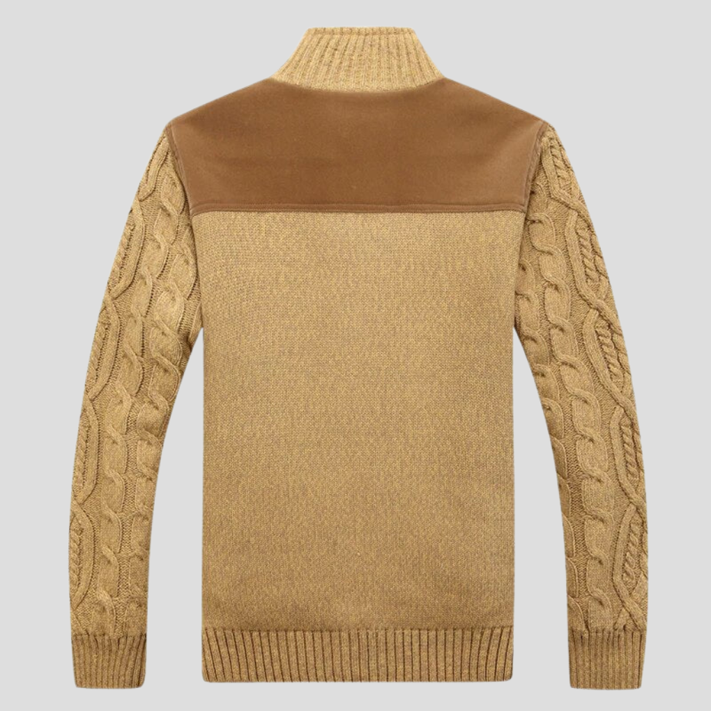 Herre Blødforet Cardigan