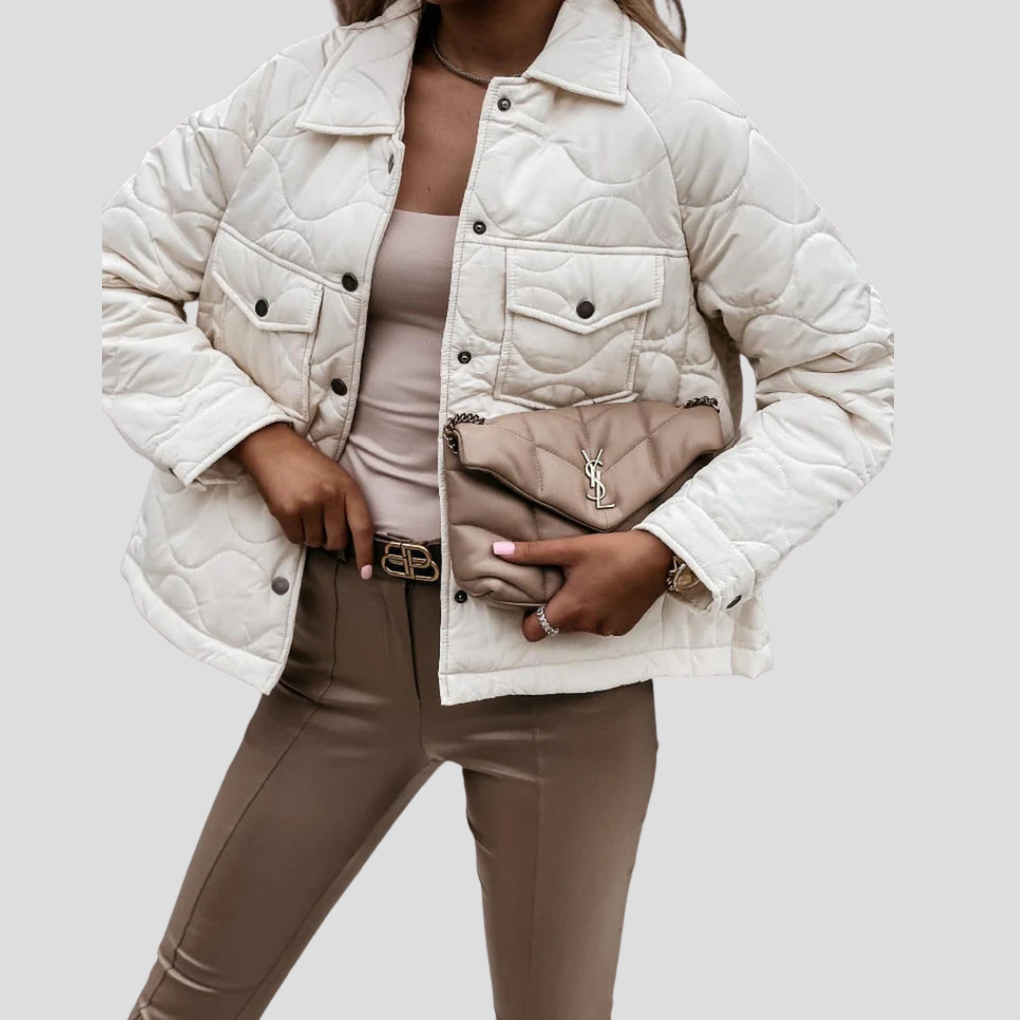 Women’s Elegant-Cut Jacket with Pockets