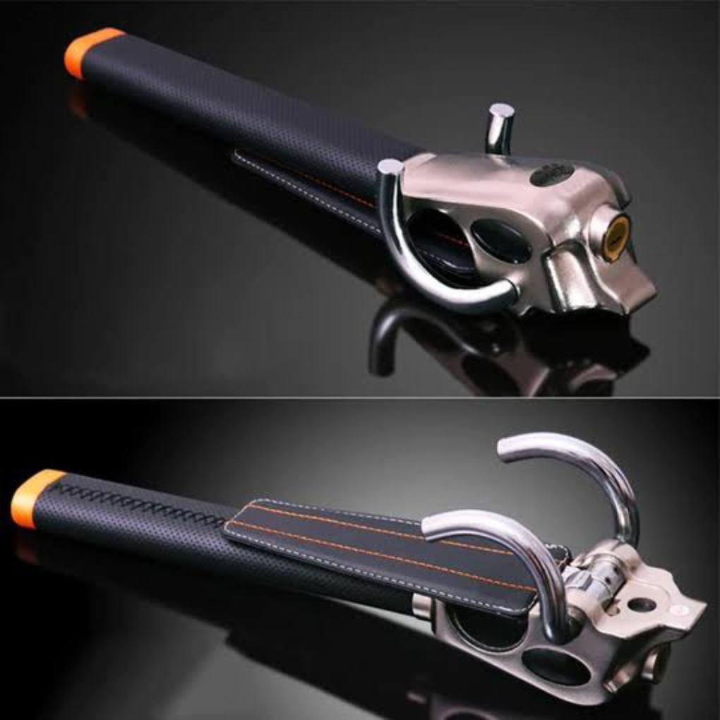Universal Steering Wheel Lock – Flexible Anti-Theft Barrier