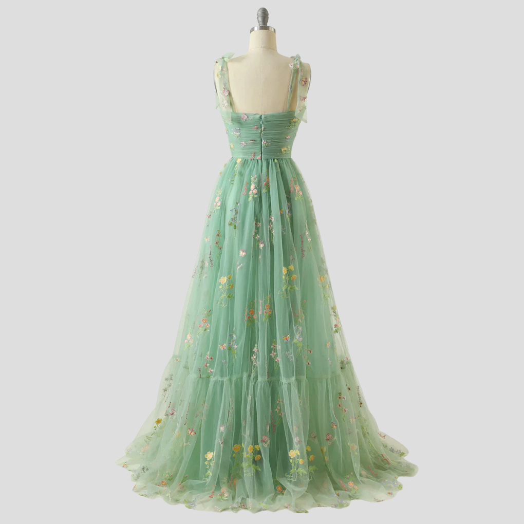 Damen Tüll-Ballkleid