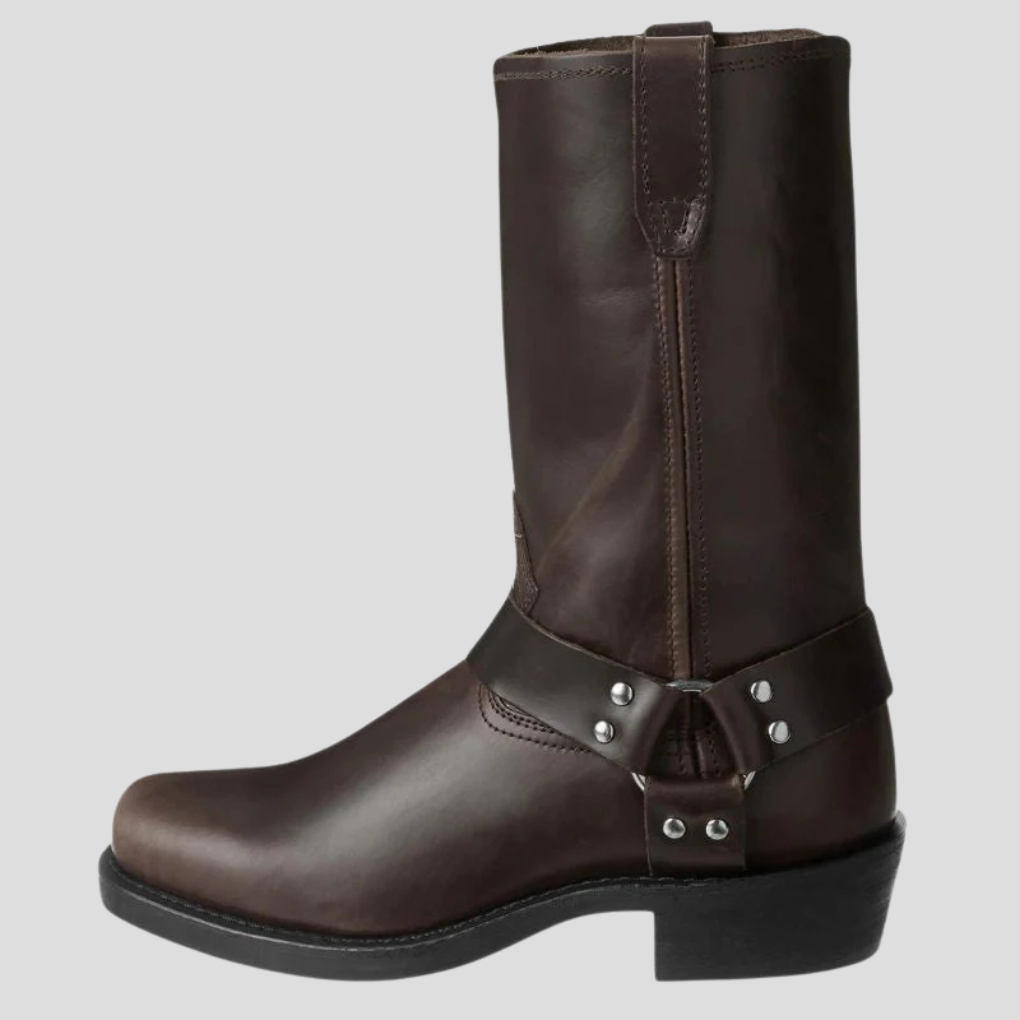 Stivali da cowboy stile vintage da uomo