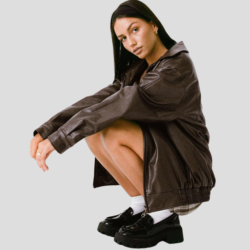 Damen Jacke mit lockerem Schnitt