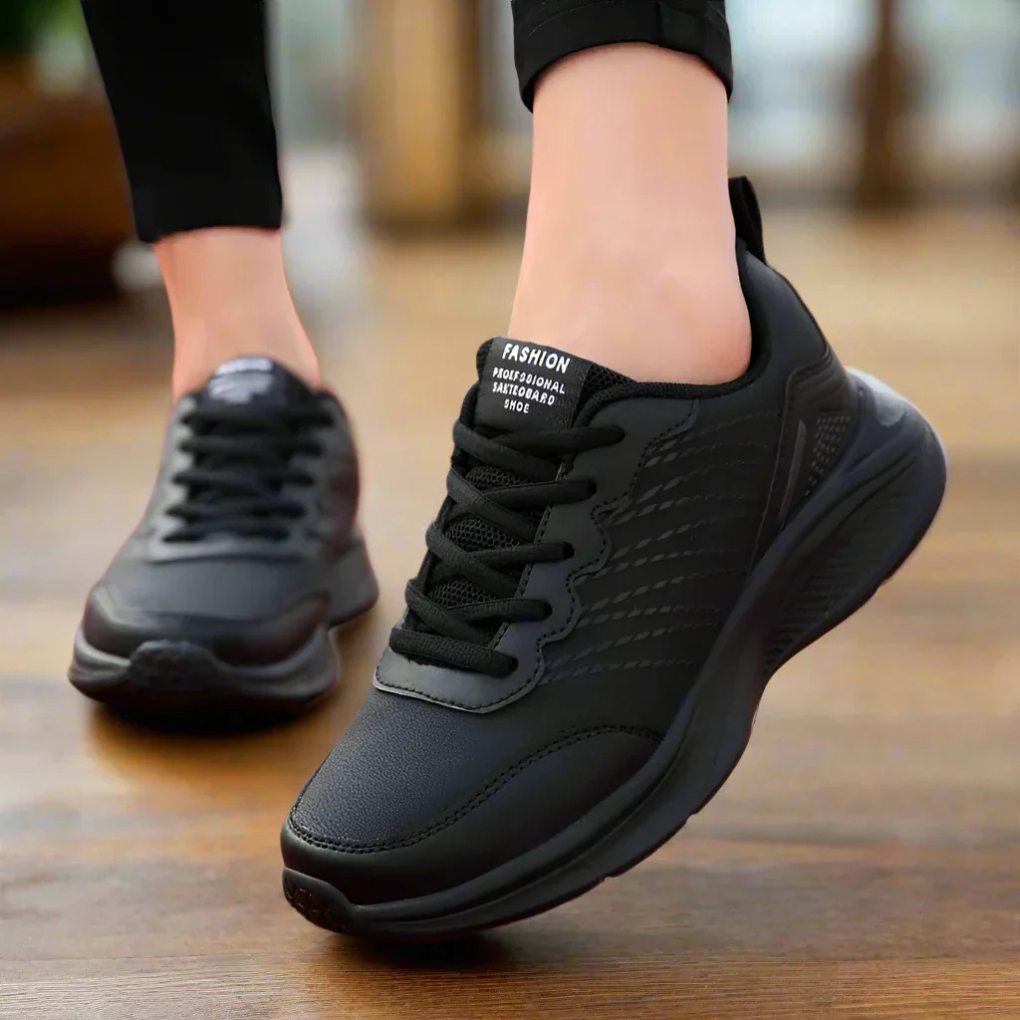 Damearbejdssko med skridsikre såler