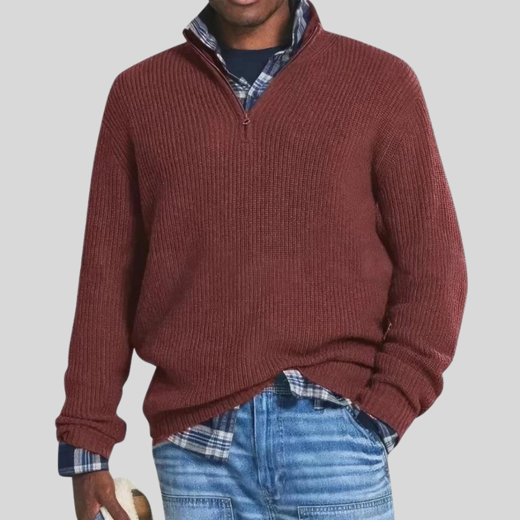 Maglione da uomo in misto lana