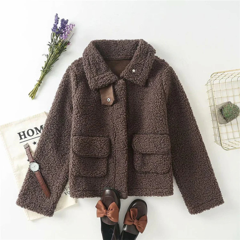Women’s Elegant-Cut Jacket with Pockets