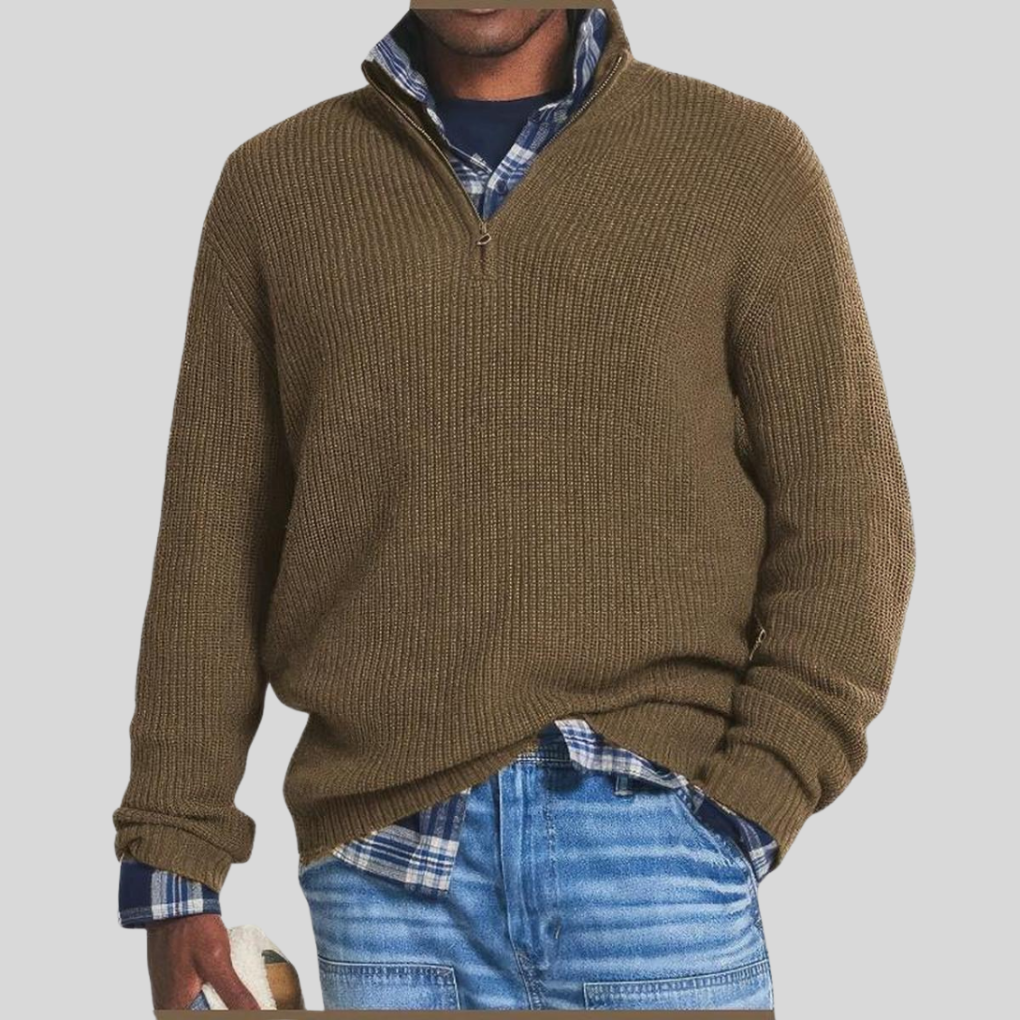 Maglione da uomo in misto lana